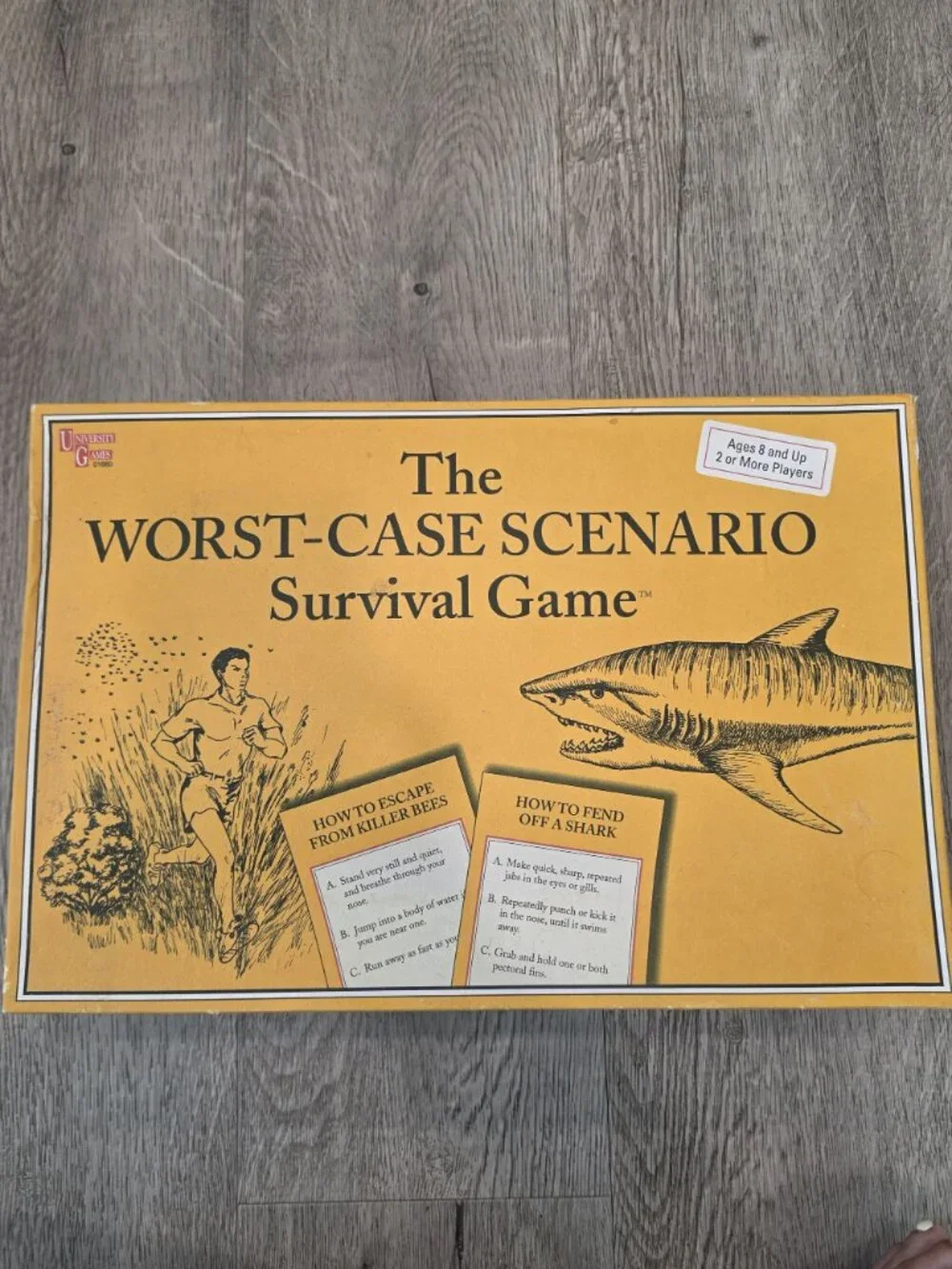 The Worst-Case Scenario Survival Game Board Game By University Games